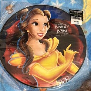Disney Beauty and the Beast vynl record